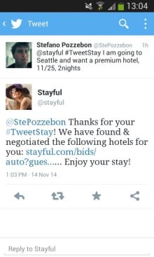 Here’s How To Book The Best Hotel In Town With Just One Tweet
