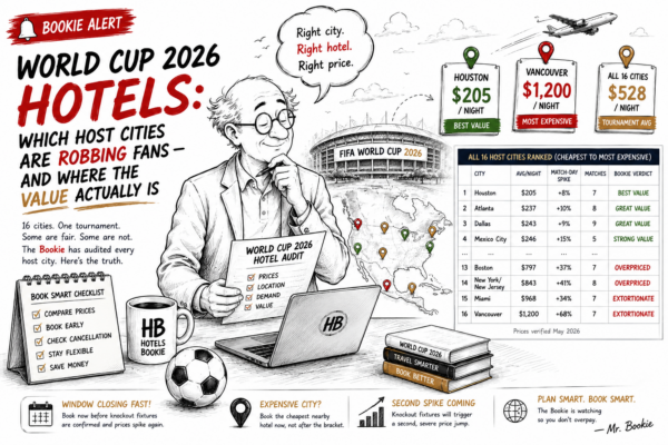 World Cup 2026 Hotels: Which Host Cities Are                 Robbing Fans — And Where the Value Actually Is