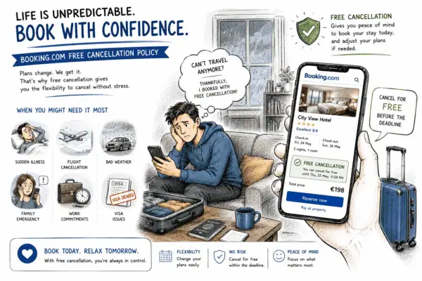 Is Booking.com’s “Free Cancellation” Actually Free? We Tested It