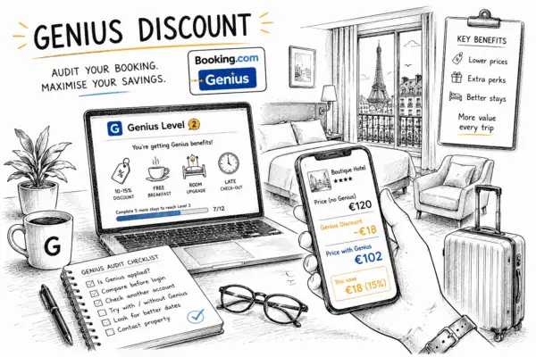 Booking.com’s “Genius” Discount: Is It Real? We Audited 200 Bookings