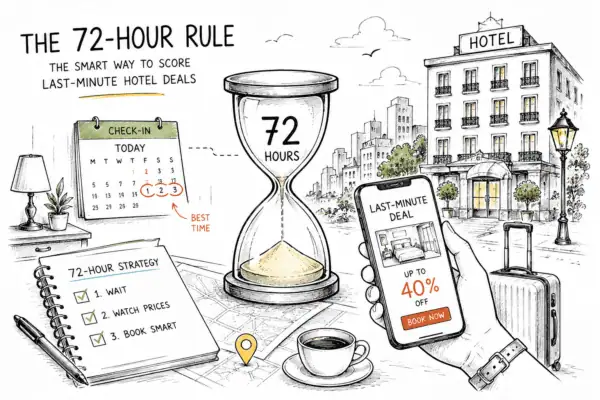 The 72-Hour Rule: How Hotels Price Last-Minute Rooms (And How to Beat Them)