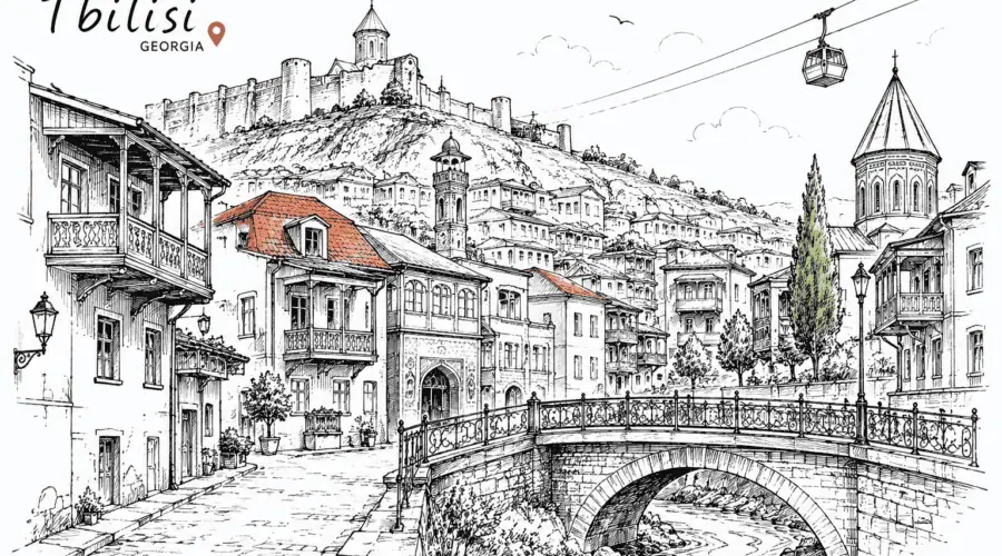 Tbilisi Georgia Old Town hotel value 2026 illustration